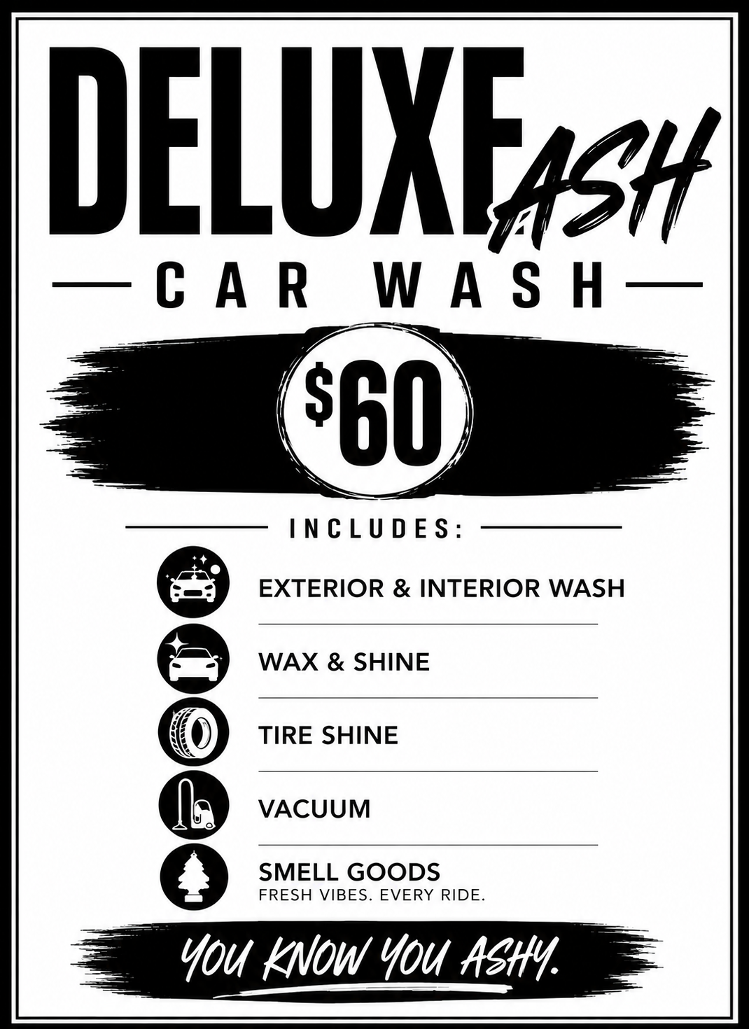 Deluxe Ash Car Wash